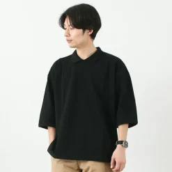 ROCOCO T-Shirts^/ Pique polo collar T-shirt
