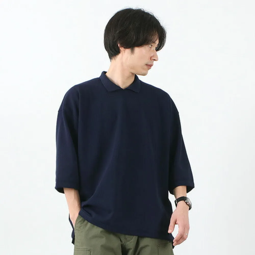 ROCOCO T-Shirts^/ Pique polo collar T-shirt
