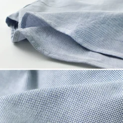 ROCOCO Shirts^/ Premium Oxford Short Sleeve Button Down Shirt