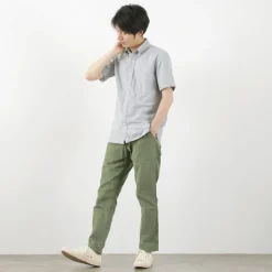 ROCOCO Shirts^/ Premium Oxford Short Sleeve Button Down Shirt