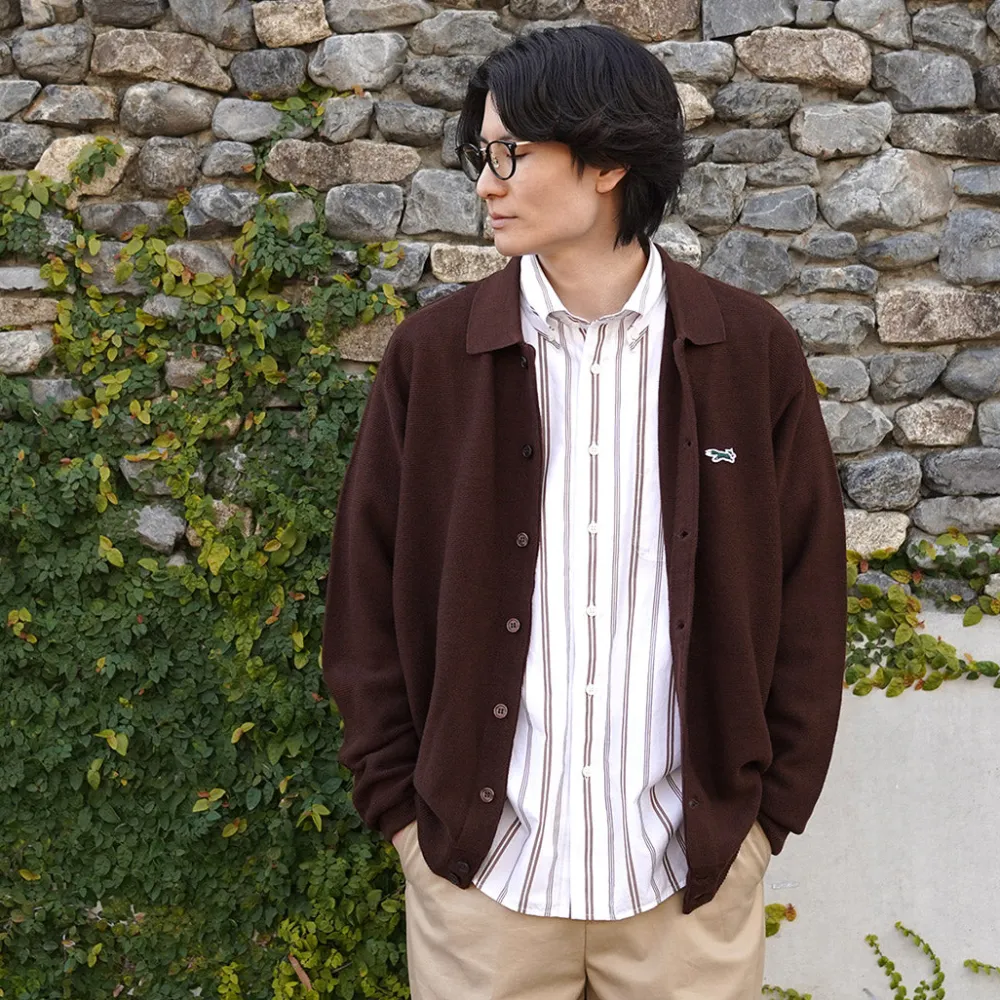 ROCOCO Shirts^/ Random Stripe Button Down Shirt Classic Fit