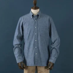 ROCOCO Shirts^/ Selvage Chambray Button Down Shirt