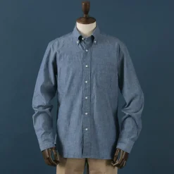 ROCOCO Shirts^/ Selvage Chambray Button Down Shirt