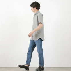 ROCOCO Shirts^/ Selvage Chambray S/S Button Down Shirt