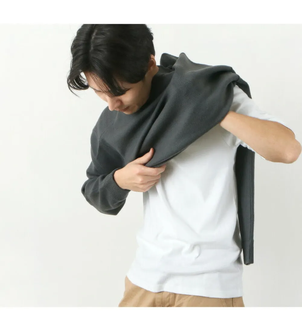 ROCOCO T-Shirts^/ Smooth Cotton Ribbed Crew T-Shirt