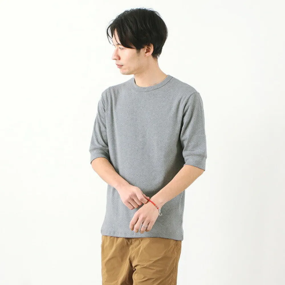 ROCOCO T-Shirts^/ Smooth Cotton Ribbed Crew T-Shirt