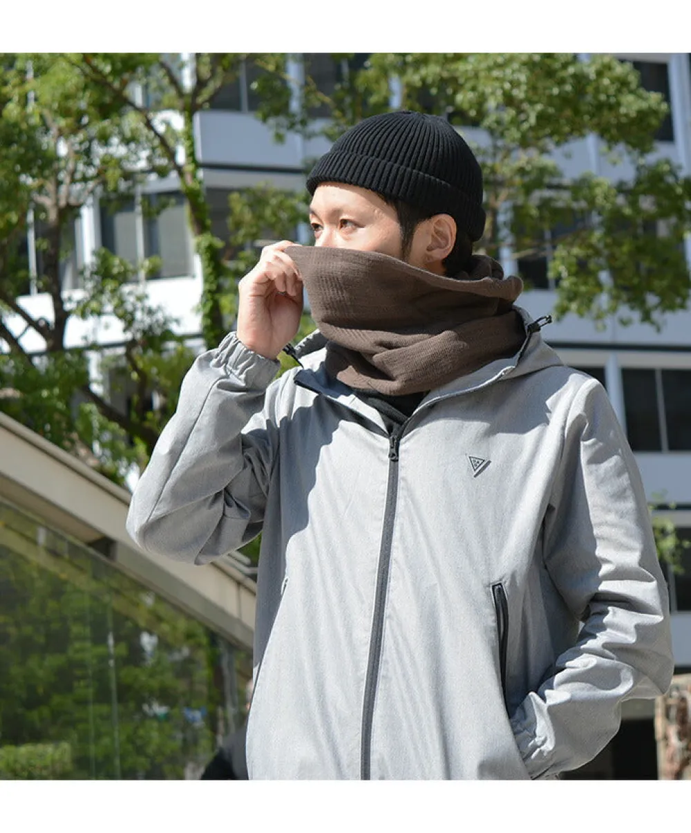 ROCOCO Scarfs^/ 2-Tone Snood Reversible Imabari Scarf