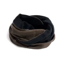 ROCOCO Scarfs^/ 2-Tone Snood Reversible Imabari Scarf