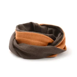 ROCOCO Scarfs^/ 2-Tone Snood Reversible Imabari Scarf