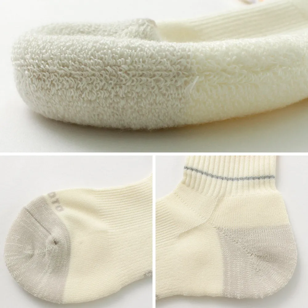 ROTOTO Socks^/ All Rounder 2 Stripe Merino Crew Socks
