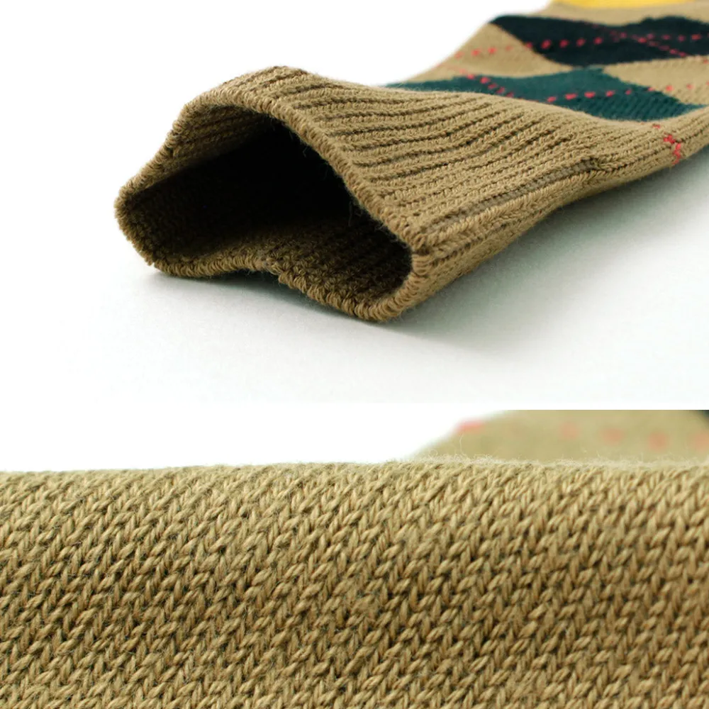 ROTOTO Socks^/ Argyle Crew Socks