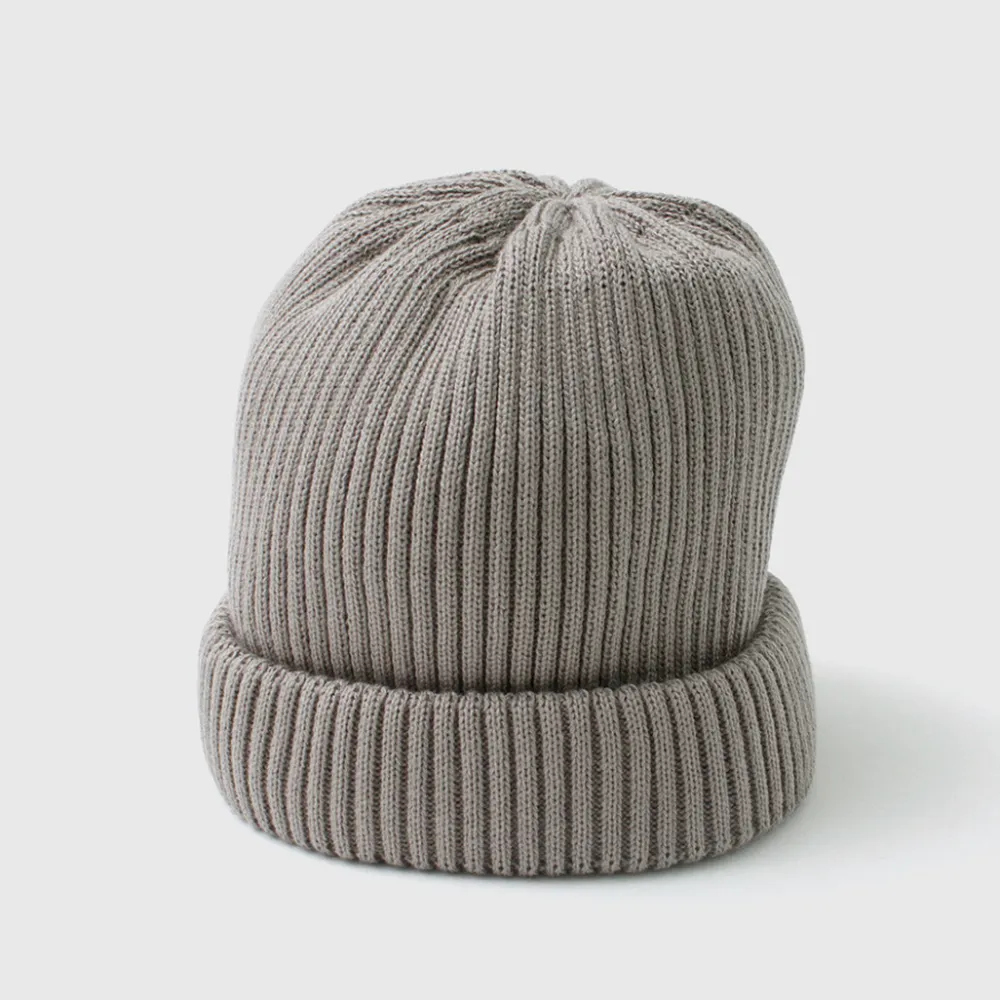 ROTOTO Hats^/ Cotton Roll Up Beanie