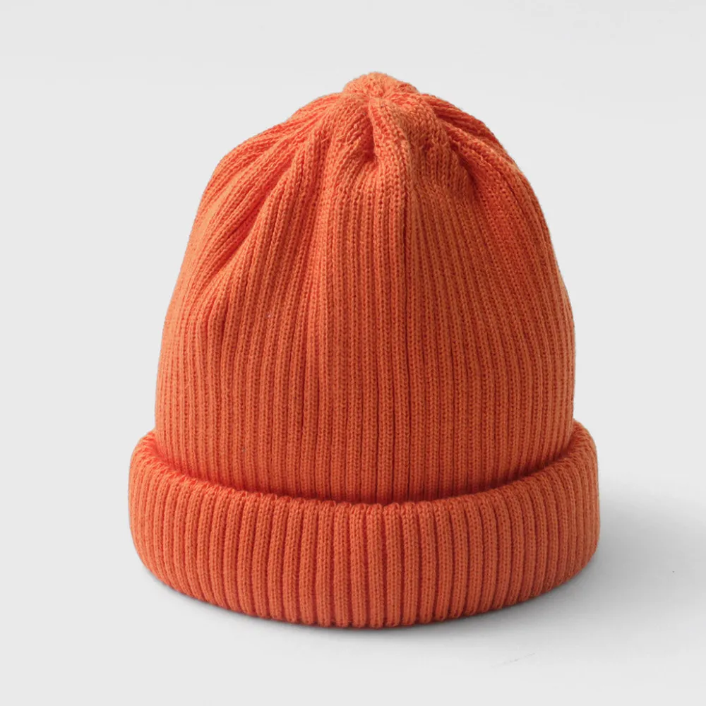 ROTOTO Hats^/ Cotton Roll Up Beanie