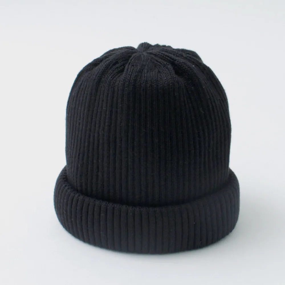 ROTOTO Hats^/ Cotton Roll Up Beanie