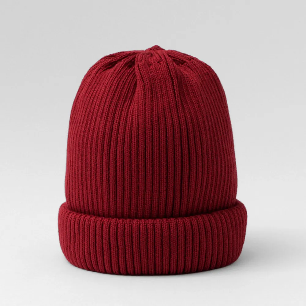 ROTOTO Hats^/ Cotton Roll Up Beanie