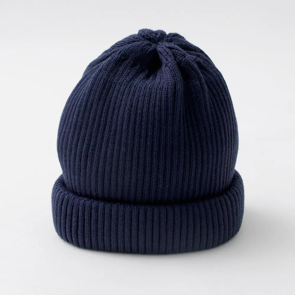 ROTOTO Hats^/ Cotton Roll Up Beanie