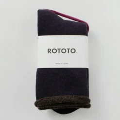ROTOTO Socks^/ Double Face Cozy Sleeping Socks Extra Fine Merino