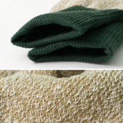 ROTOTO Socks^/ Double Face Crew Socks Silk & Cotton