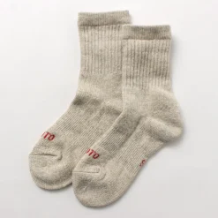 ROTOTO Socks^/ Double Face Mini Crew Socks Organic Cotton