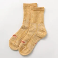 ROTOTO Socks^/ Double Face Mini Crew Socks Organic Cotton