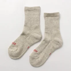 ROTOTO Socks^/ Double Face Mini Crew Socks Organic Cotton