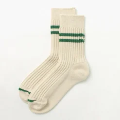 ROTOTO Socks^/ Merino Lambs Wool Striped Socks