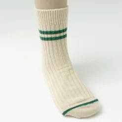 ROTOTO Socks^/ Merino Lambs Wool Striped Socks