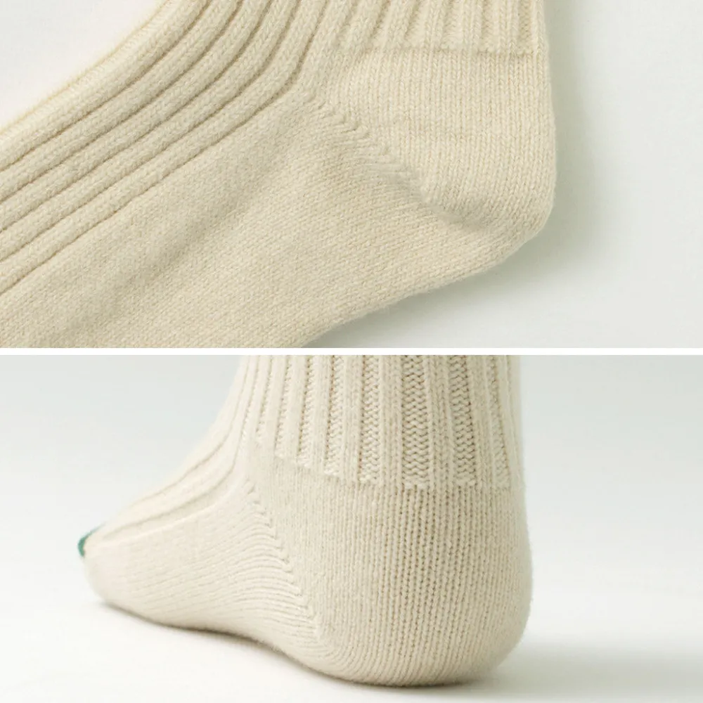 ROTOTO Socks^/ Merino Lambs Wool Striped Socks