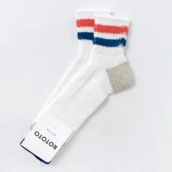 ROTOTO Socks^/ O.S. Ribbed ankle socks
