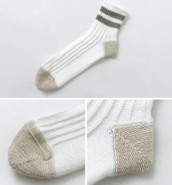 ROTOTO Socks^/ O.S. Ribbed ankle socks