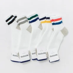 ROTOTO Socks^/ O.S. Ribbed ankle socks