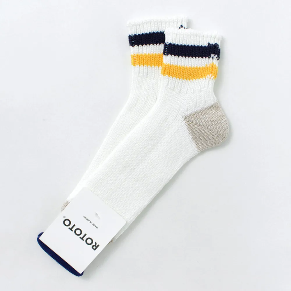 ROTOTO Socks^/ O.S. Ribbed ankle socks