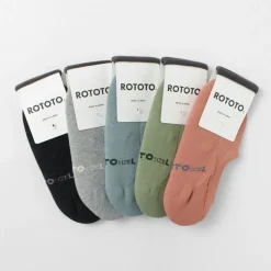 ROTOTO Socks^/ Pile foot cover socks