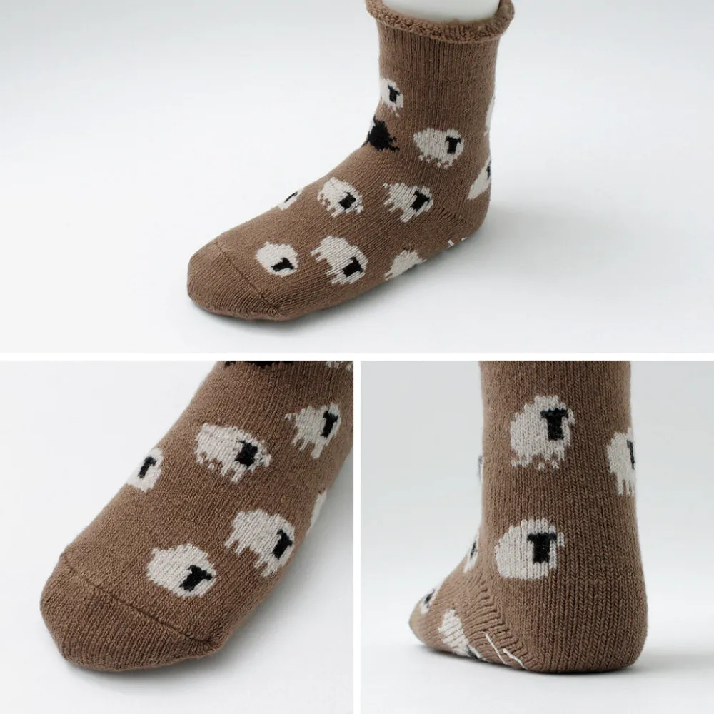 ROTOTO Socks^/ Pile Room Socks Sheep