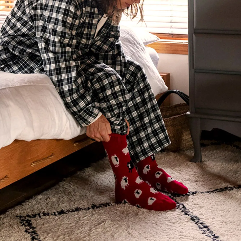 ROTOTO Socks^/ Pile Room Socks Sheep