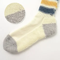 ROTOTO Socks^/ R1255 Coarse Ribbed Old School Socks