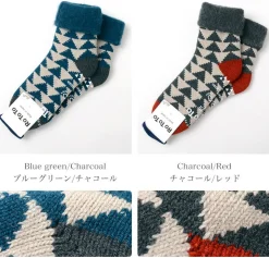 ROTOTO Socks^/ R1179 Comfy Room Socks SANKAKU