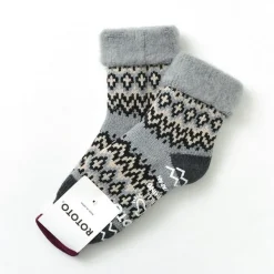 ROTOTO Socks^/ R1260 Comfy Room Socks NORDIC