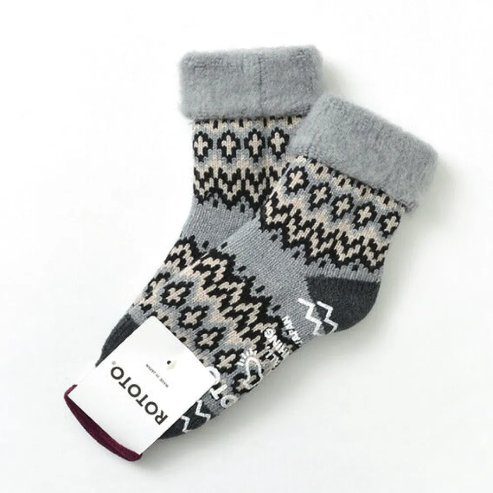ROTOTO Socks^/ R1260 Comfy Room Socks NORDIC