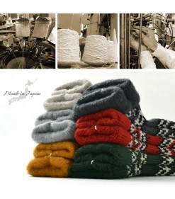 ROTOTO Socks^/ R1260 Comfy Room Socks NORDIC