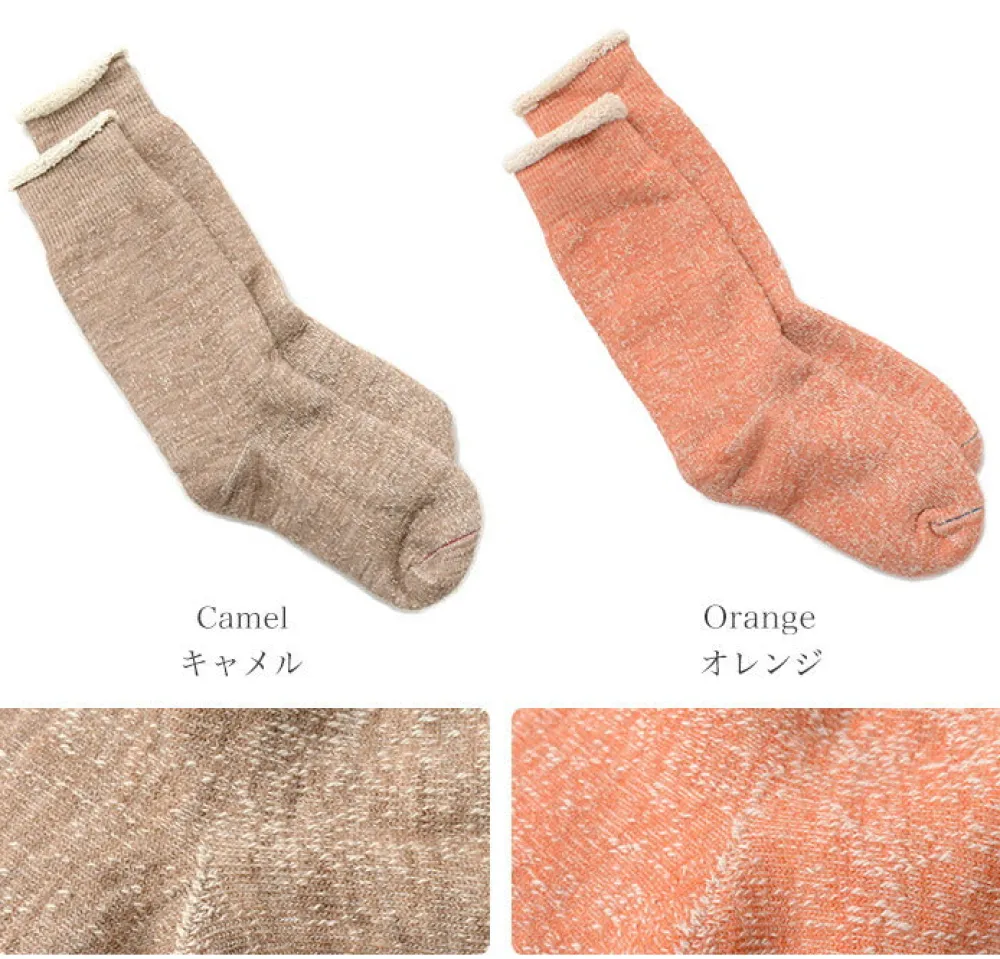 ROTOTO Socks^/ R1001 Double Face Socks