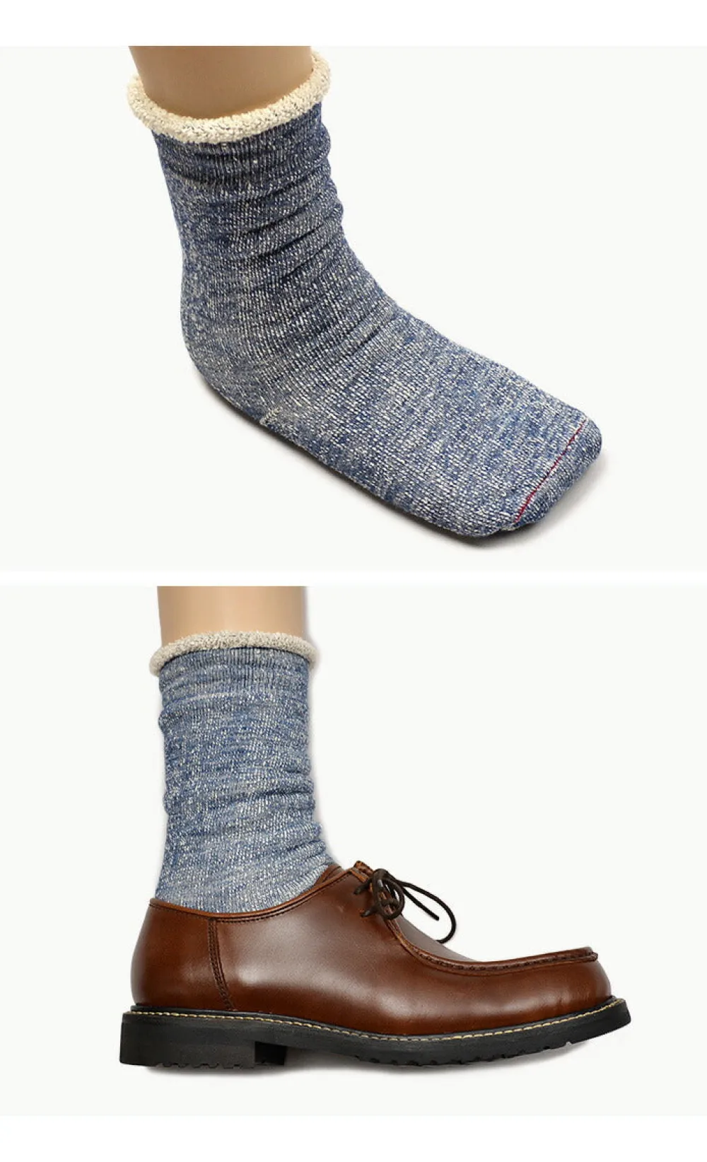 ROTOTO Socks^/ R1001 Double Face Socks