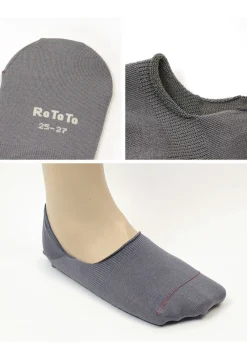 ROTOTO Socks^/ R1082 High gauge foot cover socks