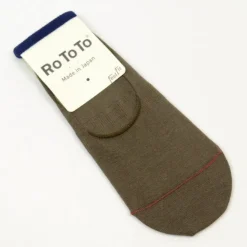 ROTOTO Socks^/ R1082 High gauge foot cover socks