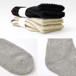 ROTOTO Socks^/ R1334 Loose pile crew socks