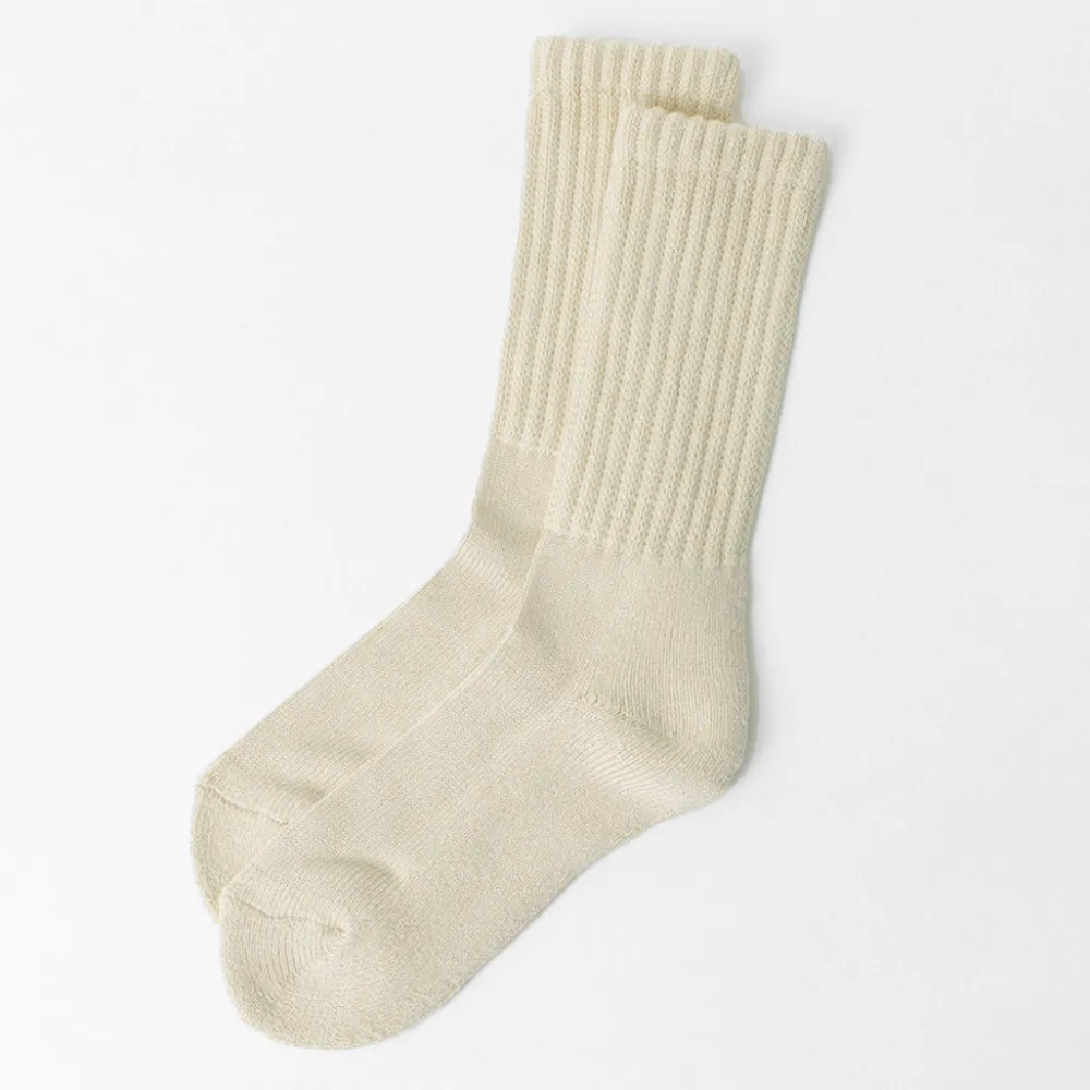ROTOTO Socks^/ R1334 Loose pile crew socks