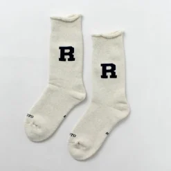 ROTOTO Socks^/ Raffy Sweat Socks R Logo