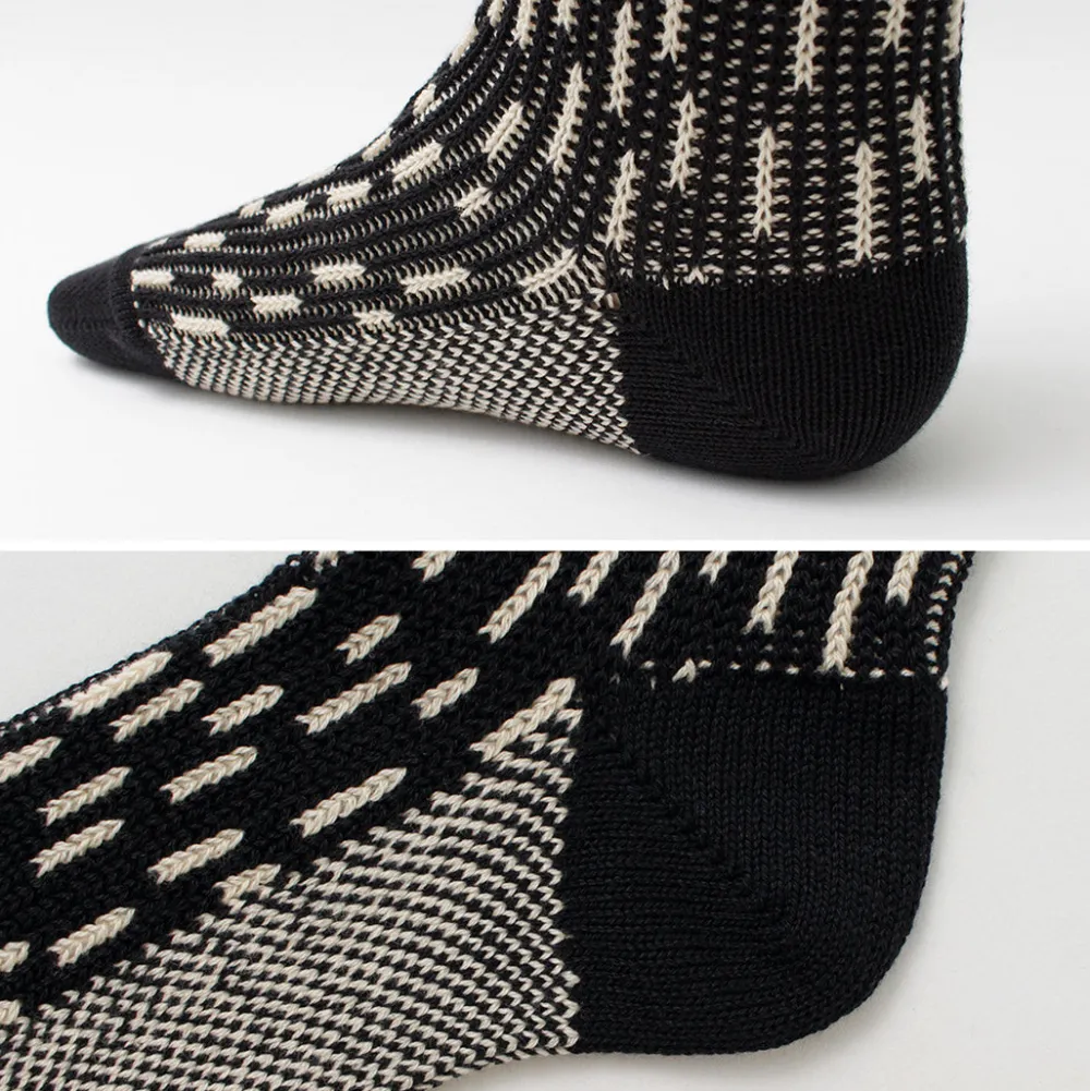 ROTOTO Socks^/ Raindrop Crew Socks