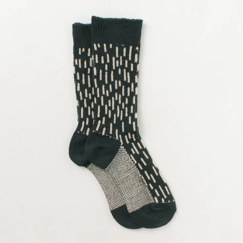 ROTOTO Socks^/ Raindrop Crew Socks