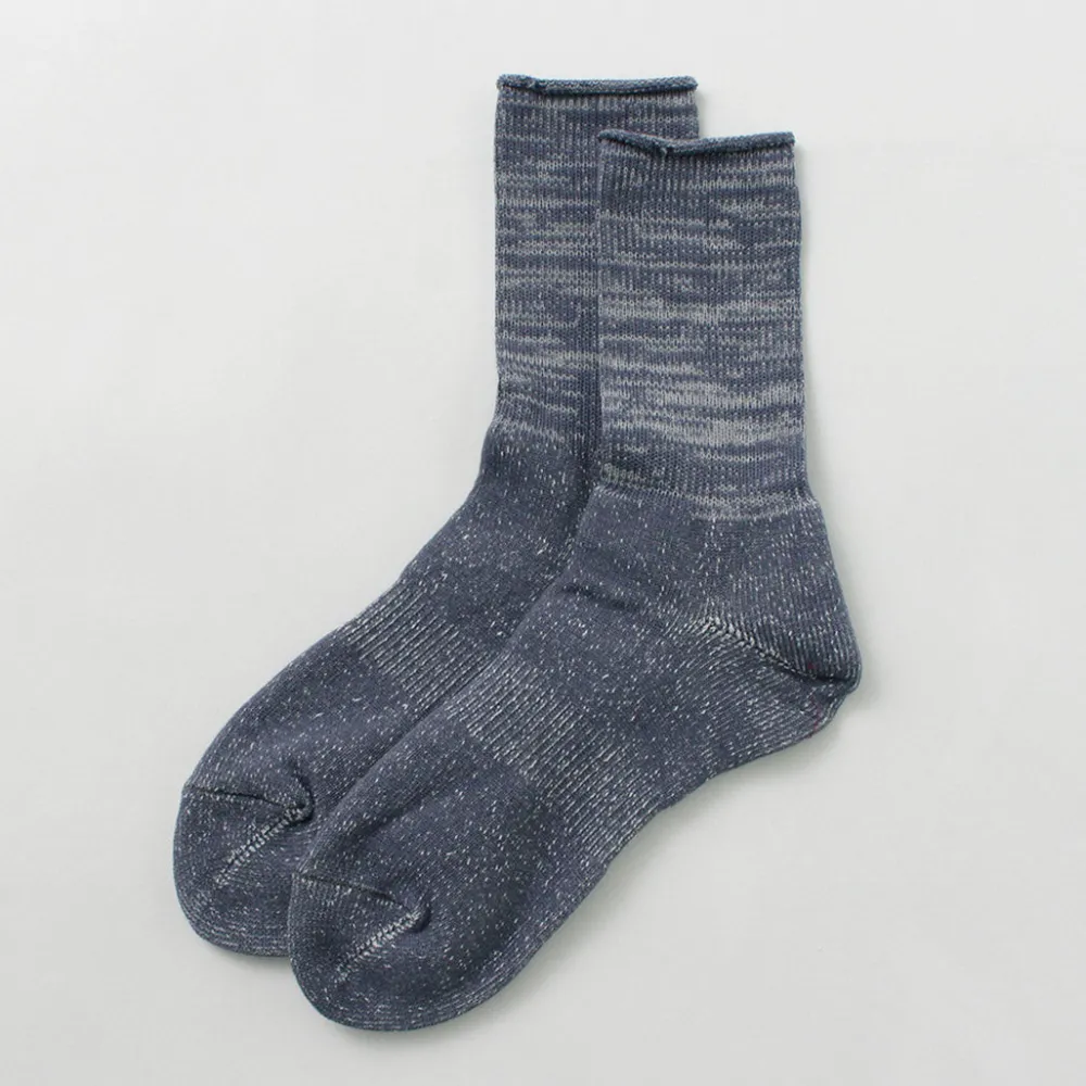 ROTOTO Socks^/ WASHI pile crew socks